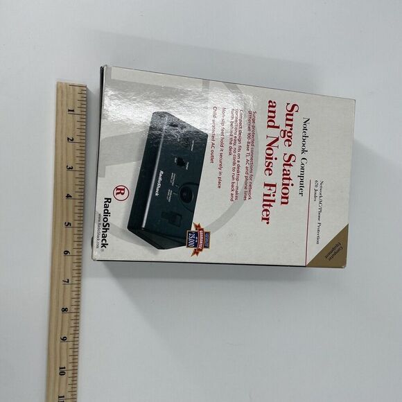 RadioShack Notebook Computer Surge Station And Noise Filter Network/AC/Phone - Picture 8 of 9